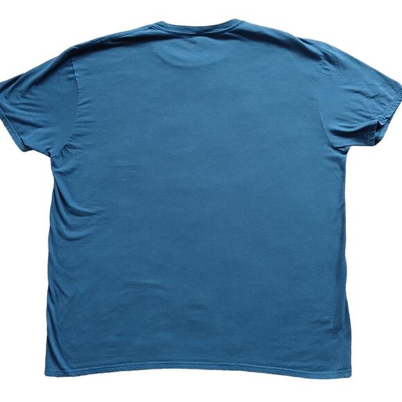 No Photography Please Tee Men's 2XL dark blue 100% cotton retro camera unisex - Picture 2 of 8